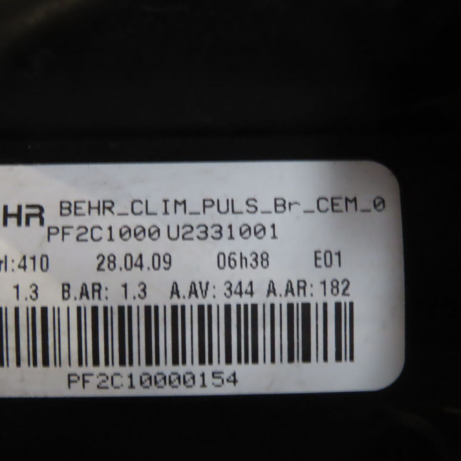 Moteur ventilateur chauffage occasion  Citroën C4 I (LC_) 1.6 hdi (2004-2011) 5 portes   6441S6  2