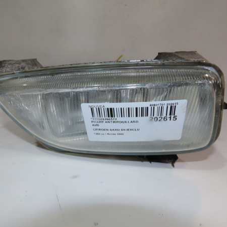 Phare antibrouillard avant droit occasion  Citroën SAXO (S0, S1) 1.4 vts (1996-2003)   6205N6 