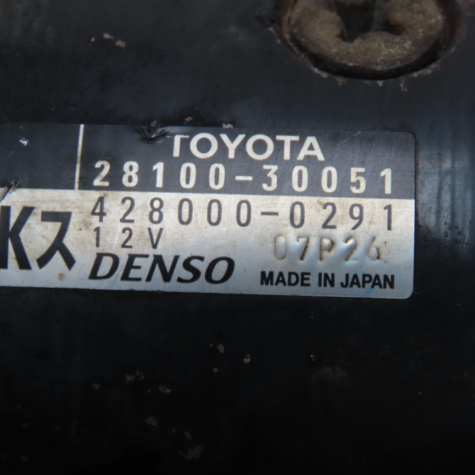 Démarreur occasion  Toyota LAND CRUISER PRADO (_J15_) 3.0 d-4d (kdj155_, kdj150_) (2009) 5 portes   2810030051  2