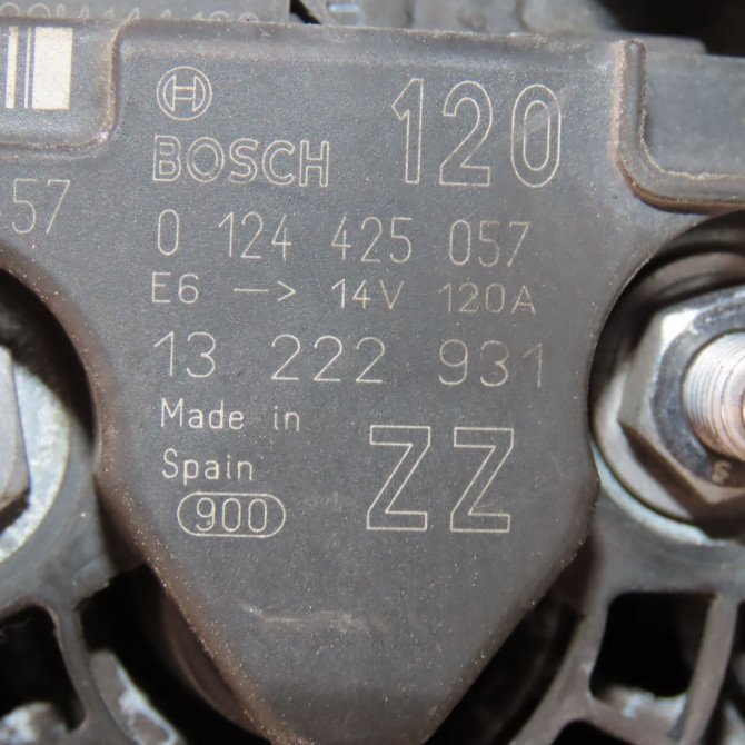 Alternateur occasion  Opel CORSA D (S07) 1.0 (l08, l68) (2009-2014) 3 portes   93190139  2