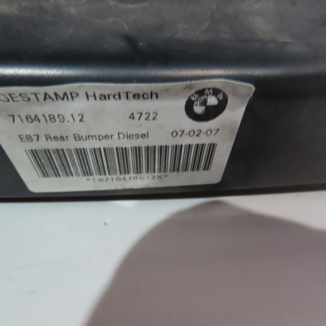 Renfort pare-choc arrière occasion  Bmw 1 (E87) 118 d (2004-2007)   51127058465  2