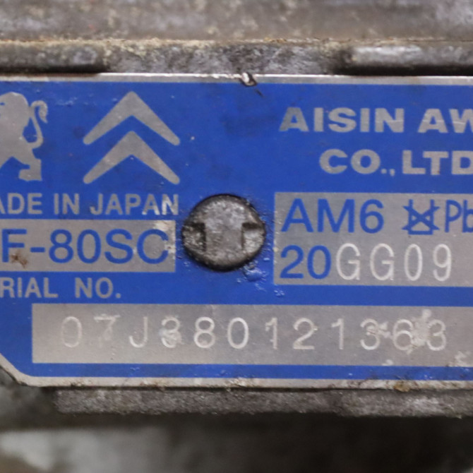 Boîte à vitesse automatique occasion  Peugeot 407 Coupé (6C_) 2.7 hdi (2005)   20GG09  2