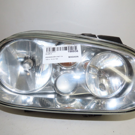Phare droit occasion  Volkswagen vw GOLF IV (1J1) 1.6 (1997-2004)   1J1941018N 
