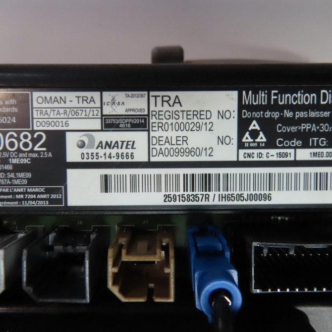 Afficheur digital occasion  Renault CLIO IV (BH_) 1.5 dci 90 (2012) 5 portes   259158357R  2