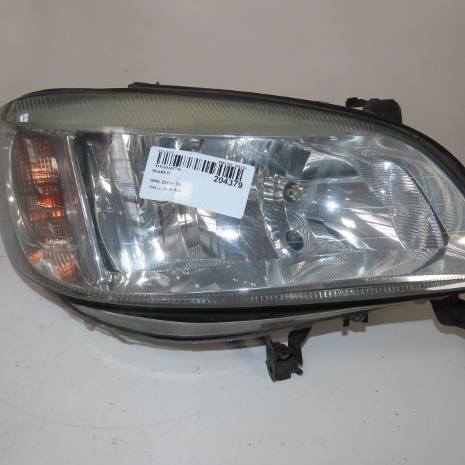 Phare droit occasion  Opel ZAFIRA A Monospace (T98) 1.6 16v (f75) (1999-2005)   9118792  1