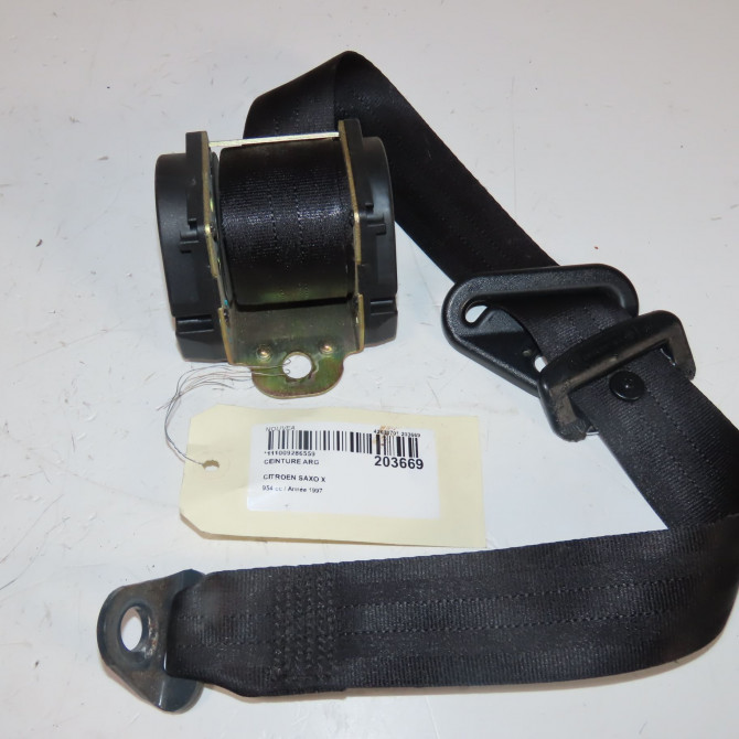 Ceinture arrière gauche occasion  Citroën SAXO (S0, S1) 1.0 x (1996-1998)   8972EQ  1