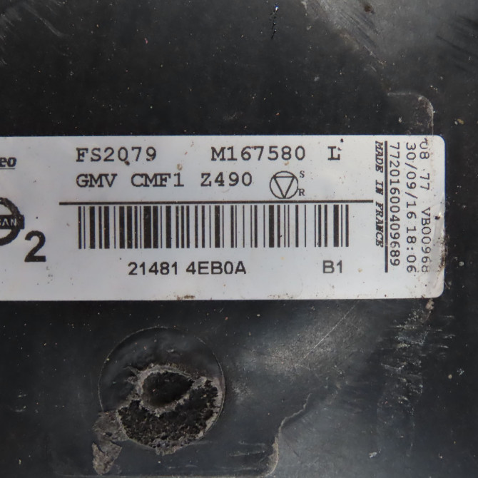 Moteur ventilateur radiateur occasion  Nissan QASHQAI II SUV (J11, J11_) 1.6 dci (2013)   214814EB0A  2