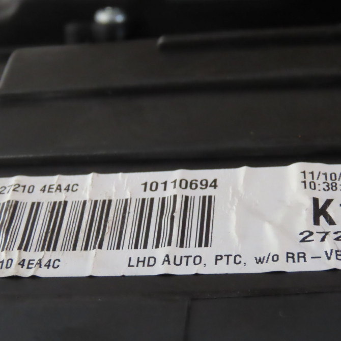 Bloc de chauffage complet occasion  Nissan QASHQAI II SUV (J11, J11_) 1.6 dci (2013)   272104EA4C  2