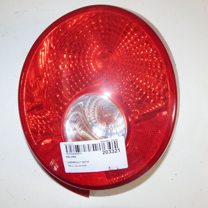Feu arrière droit occasion  Chevrolet MATIZ (M200, M250) 0.8 (2005-2013)   42474396  1