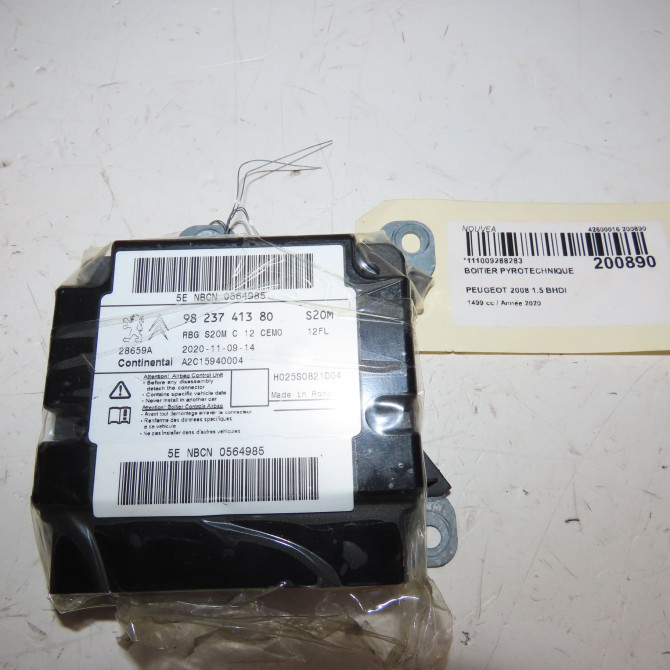 Boitier pyrotechnique occasion  Peugeot 2008 II (UD_, US_, UY_, UK_) 1.5 bluehdi 130 (2019)   1678165980  1