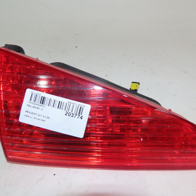 Feu arrière interieur gauche occasion  Peugeot 607 (9D, 9U) 3.0 v6 24v (2000-2004)   6350N2  1