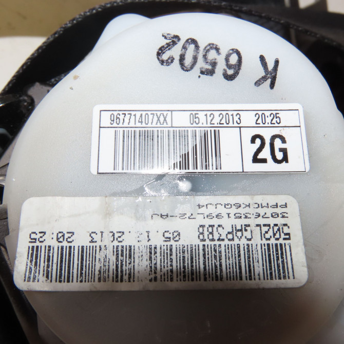 Ceinture arrière gauche occasion  Citroën C4 PICASSO II 1.6 hdi / bluehdi 115 (2013) 5 portes   96771407XX  3