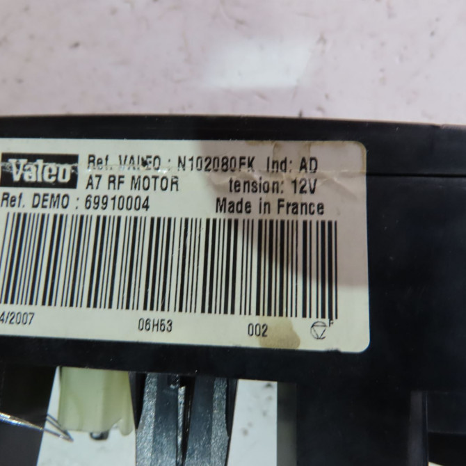 Commande de chauffage occasion  Peugeot 207/207+ (WA_, WC_) 1.6 hdi (2006-2013) 5 portes   6451TL  2