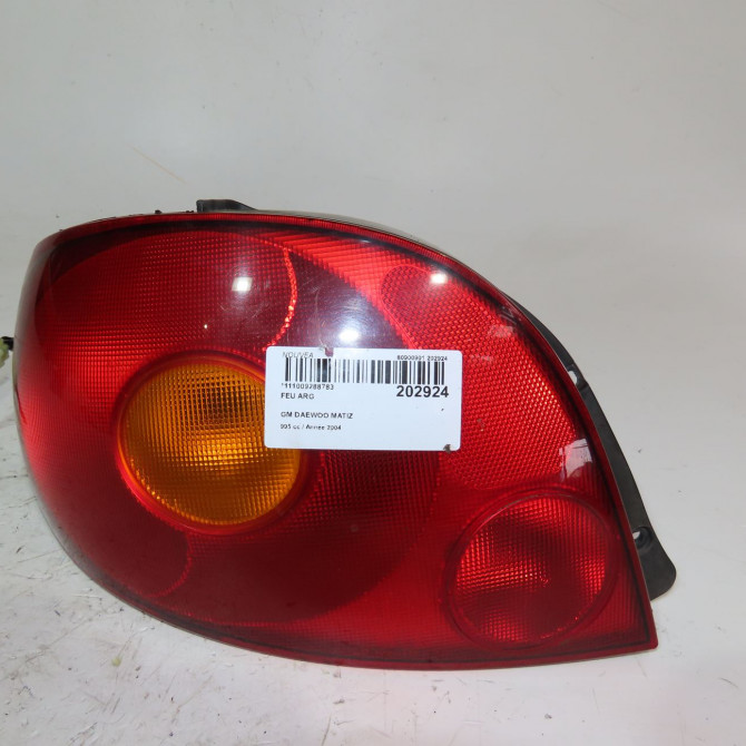 Feu arrière gauche occasion  Daewoo MATIZ (M100, M150) 1.0 (2003)   93741282  1
