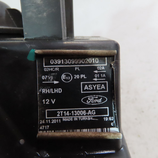 Phare droit occasion  Ford TRANSIT CONNECT (P65_, P70_, P80_) 1.8 tdci (2002-2013) 3 portes   1346497  2