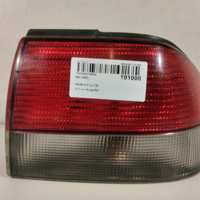 Feu arrière droit occasion  Saab 9-3 (YS3D) 2.2 tid (1998-2000)   4831095  1
