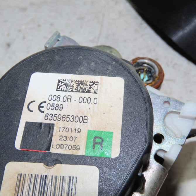 Ceinture avant droite occasion  Ds DS 7 Crossback (J4_, JR_, JC_) 1.5 bluehdi 130 (jcyhzj, jcyhzr) (2017)   98158426XX  2