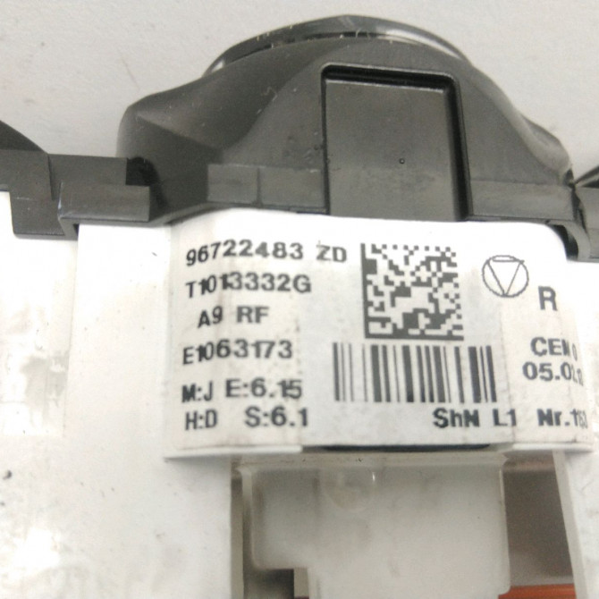 Commande de chauffage occasion  Peugeot 208 I (CA_, CC_) 1.4 hdi (2012) 3 portes   9819611580  2