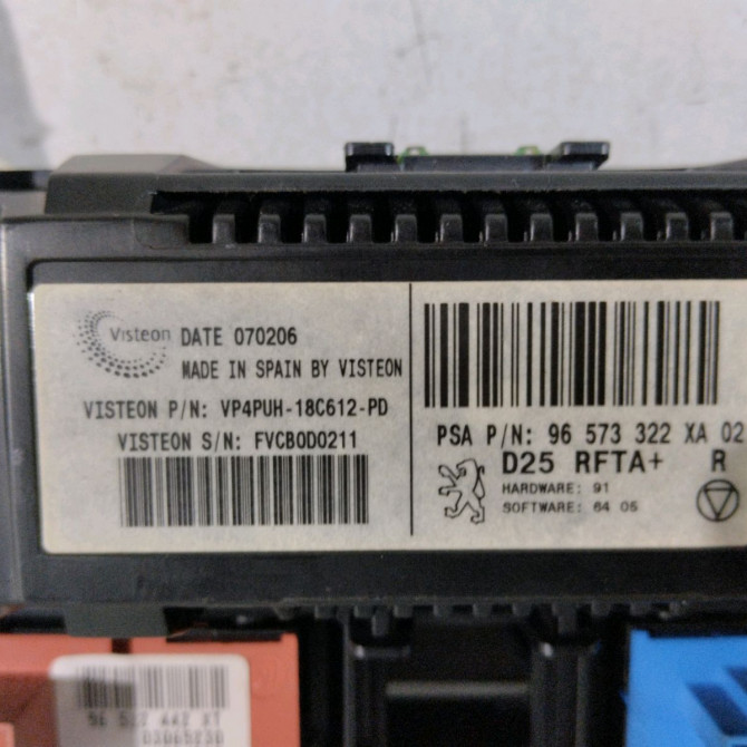 Commande de chauffage occasion  Peugeot 407 Coupé (6C_) 2.2 16v (2005) 2 portes   6451SS  2