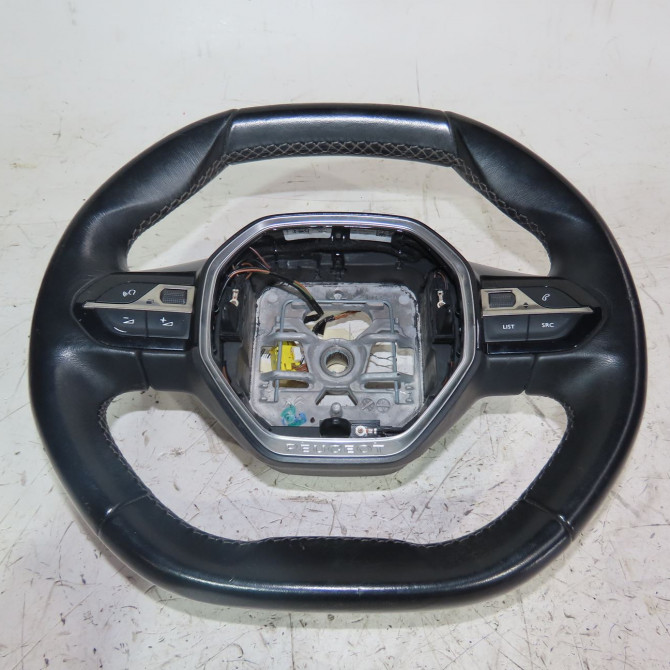 Volant de direction occasion  Peugeot 3008 SUV (MC_, MR_, MJ_, M4_) 2.0 bluehdi 150 (mjahxh, mjahxv, mjahxg, mjahsh, mjahrh,... (2016-2020)   98105487AU  1