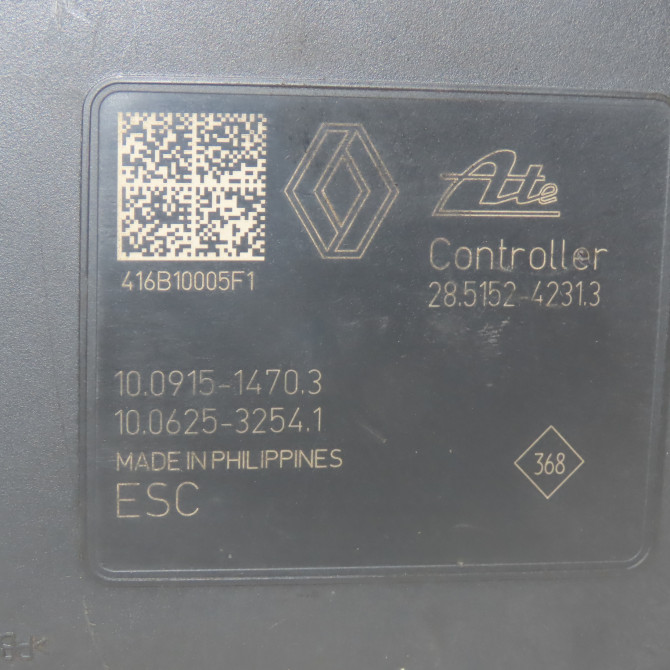 Unité hydraulique ABS occasion  Renault MEGANE IV Estate (K9A/M/N_) 1.5 dci 110 (2016)   476609440R  2