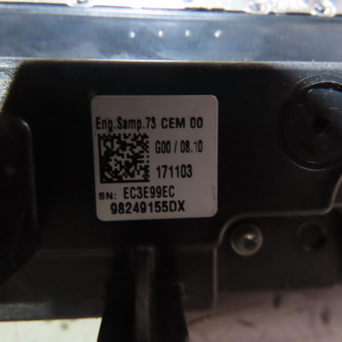 Commande de chauffage occasion  Peugeot 3008 SUV (MC_, MR_, MJ_, M4_) 2.0 bluehdi 150 (mjahxh, mjahxv, mjahxg, mjahsh, mjahrh,... (2016-2020)   98249155DX  2