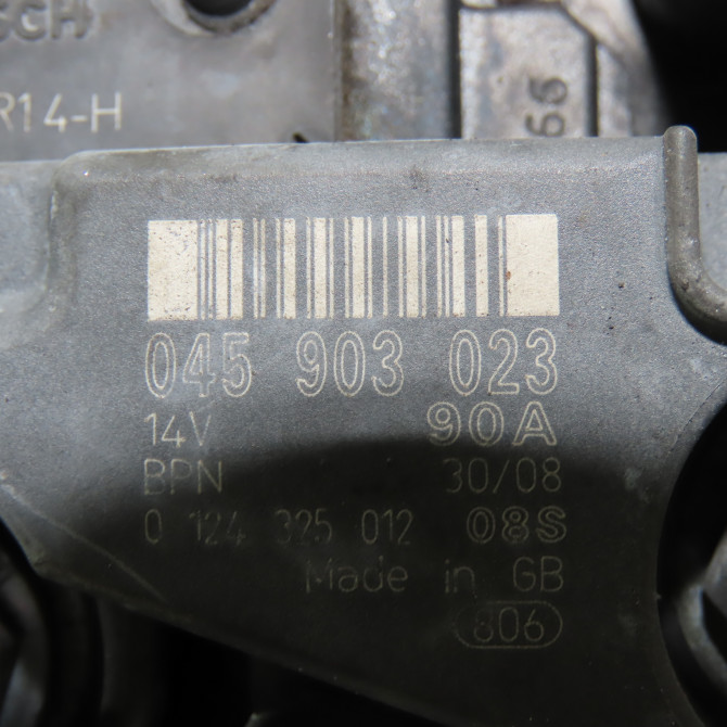 Alternateur occasion  Skoda FABIA II (542) 1.4 tdi (2007-2010)   38903018R  2