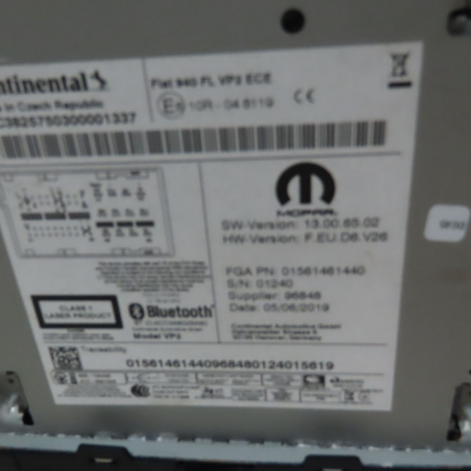 Autoradio occasion  Alfa romeo GIULIETTA (940_) 1.6 jtdm (940fyb11, 940fyb1a, 940fyf11, 940fyf1a) (2015-2020)   156158396  2