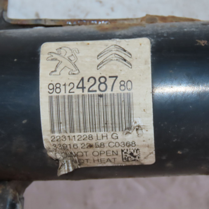 Amortisseur avant gauche occasion  Citroën C3 III (SX) 1.2 thp 110 (2016)   9812428780  2