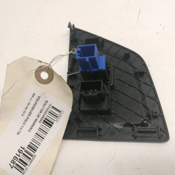 Bouton de warning occasion  Volkswagen vw POLO VI (AW1, BZ1, AE1) 1.0 tsi (2017)   2G0953509KQU  2