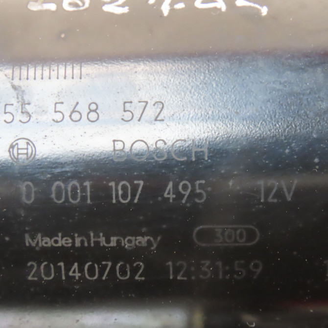 Démarreur occasion  Opel CORSA D (S07) 1.0 (l08, l68) (2009-2014) 3 portes   93178167  2