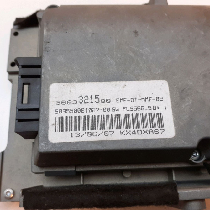 Afficheur digital occasion  Fiat SCUDO Camionnette (270_, 272_) 2.0 d multijet (2007-2016)   9663321580  3