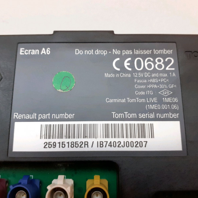 Afficheur digital occasion  Renault CLIO III (BR0/1, CR0/1) 1.5 dci (2010-2014) 5 portes   259151852R  3
