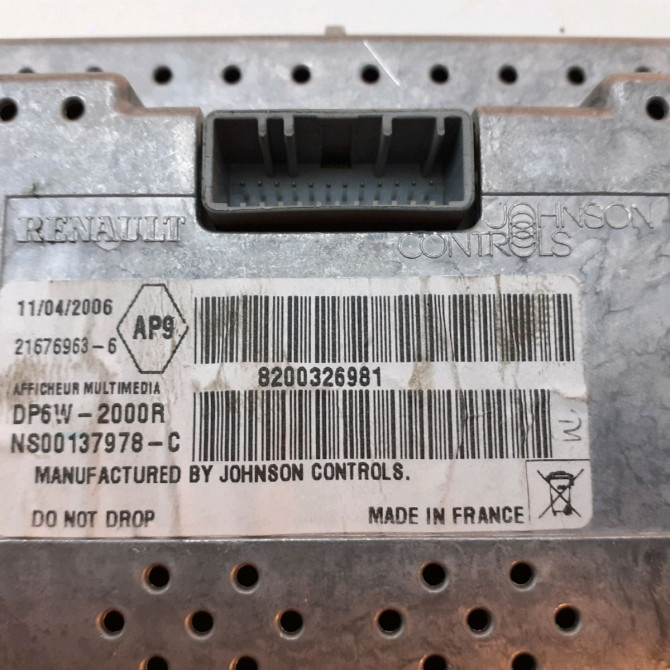 Afficheur digital occasion  Renault LAGUNA II Grandtour (KG0/1_) 1.9 dci (2001-2007)   8200326981  3