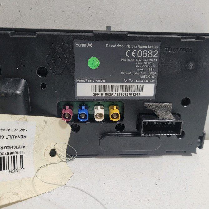 Afficheur digital occasion  Renault CLIO III (BR0/1, CR0/1) 1.5 dci (2010-2014) 5 portes   259151852r  3