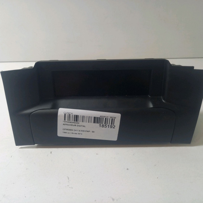 Afficheur digital occasion  Citroën C4 II (NC_) 1.6 hdi 90 (2009) 5 portes   9804496980  1