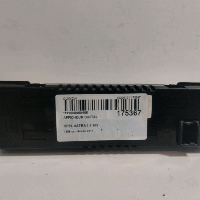 Afficheur digital occasion  Opel ASTRA J (P10) 1.4 (68) (2009-2015)   42507400  2