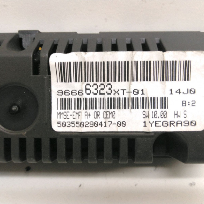 Afficheur digital occasion  Citroën C3 II (SC_) 1.4 hdi 70 (sc8hzc, sc8hr0, sc8hp4) (2009) 5 portes   96666323XT  2