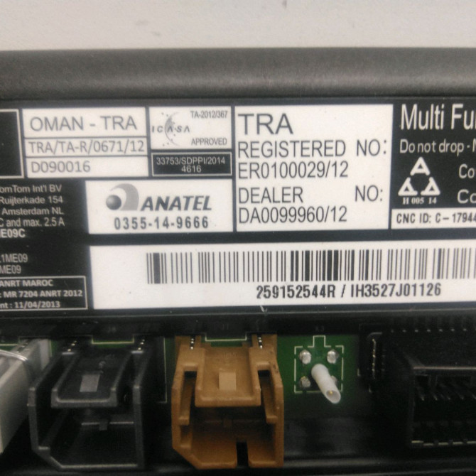 Afficheur digital occasion  Renault CLIO IV (BH_) 1.2 tce 120 (bhau) (2016)   259152544R  2