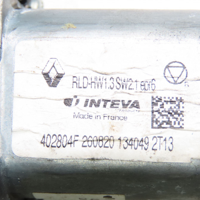 Mecanisme+moteur leve-glace arg occasion  Renault SCÉNIC IV (J9_) 1.7 blue dci 150 (j9a7, j9a8) (2018)   827213658R  2