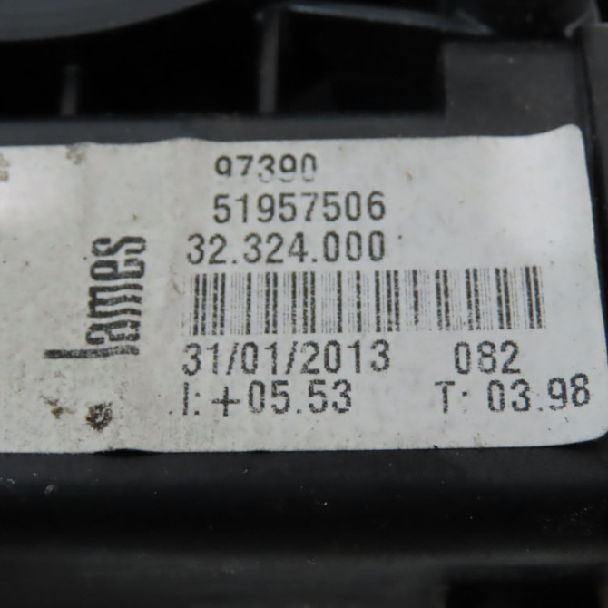 Mecanisme+moteur leve-glace arg occasion  Fiat 500L (351_, 352_) 1.4 (199lyb1b) (2012)   51980516  2