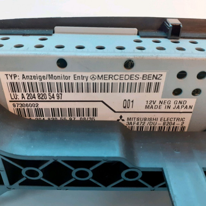 Afficheur digital occasion  Mercedes-benz CLASSE C (W204) C 220 cdi (204.002) (2008-2014) 4 portes   2048205497  3