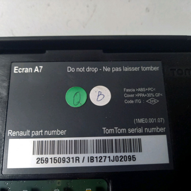 Afficheur digital occasion  Renault MEGANE III 3/5 portes (BZ0/1_, B3_) 1.5 dci (bz09, bz0d, bz1w, bz29, bz14) (2009) 5 portes   259150931R  2
