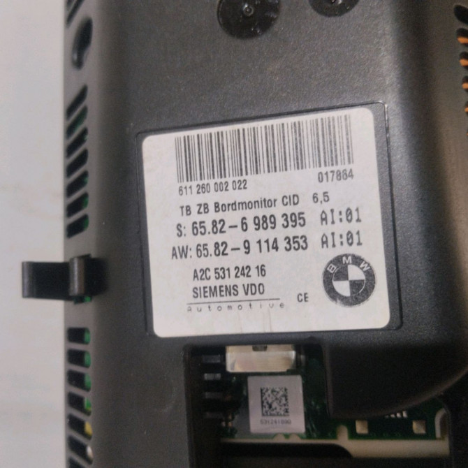 Afficheur digital occasion  Bmw 5 (E60) 520 d (2005-2009)   65826989395  2