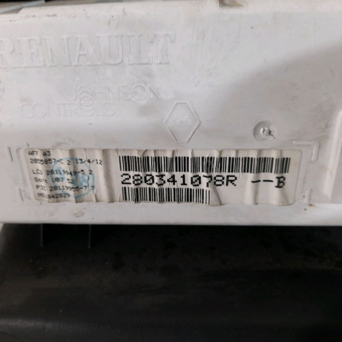 Afficheur digital occasion  Opel VIVARO A Fourgon (X83) 2.0 cdti (f7) (2006-2014)   280341078R  2