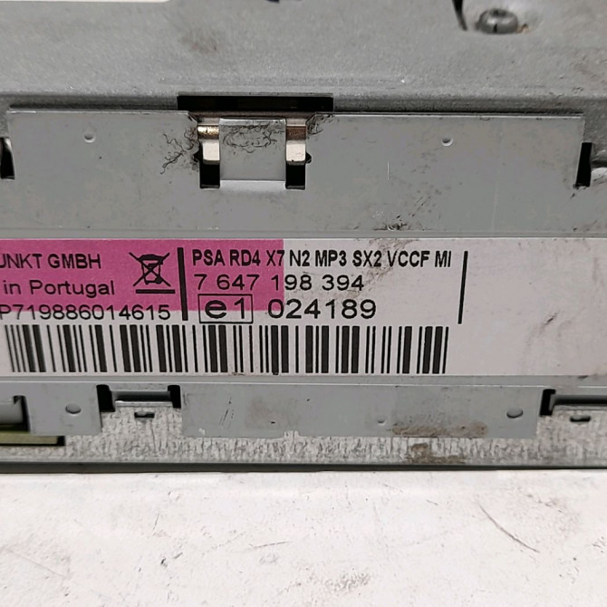 Autoradio occasion  Citroën C5 III Break (RW_) 1.6 hdi 110 (2008) 5 portes   657904  2