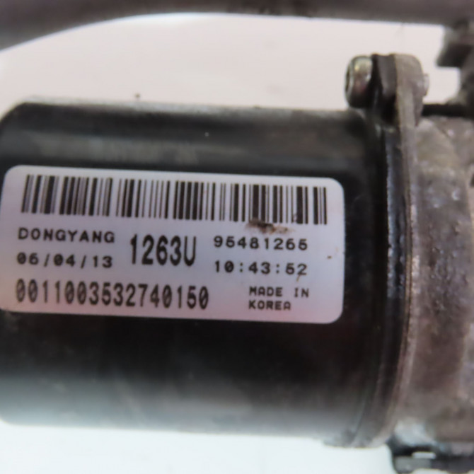 Moteur essuie-glace avant occasion  Chevrolet SPARK (M300) 1.0 (2010) 5 portes   95481265  2