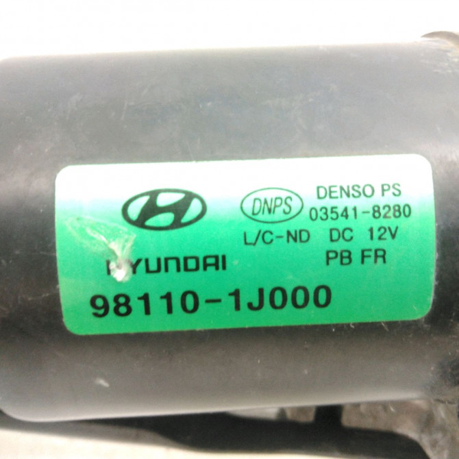 Moteur essuie-glace avant occasion  Hyundai I20 I (PB, PBT) 1.4 crdi (2008-2015)   981101J000  3