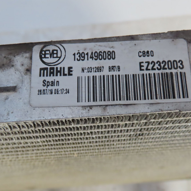 Radiateur occasion  Citroën JUMPER Camionnette 2.0 bluehdi 130 (2015-2019)   1613996180  2