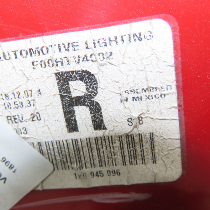 Feu arrière droit occasion  Volkswagen vw GOLF V Variant (1K5) 1.9 tdi (2007-2009)   1K9945096C  2